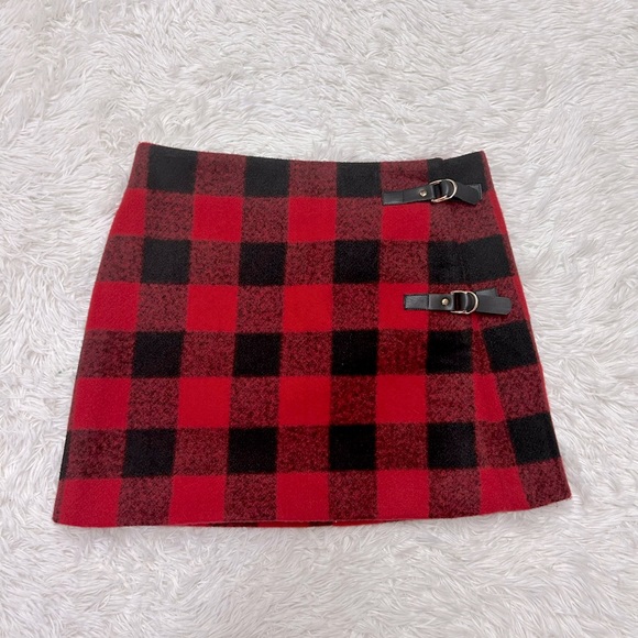 Forever 21 Dresses & Skirts - Forever Buffalo Plaid Skirt Size L